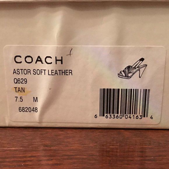 Coach Astor Soft Leather Shoe - Picture 2 of 3